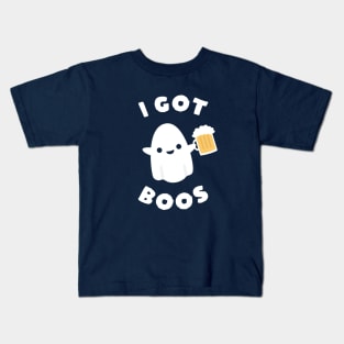 Boos Funny Halloween Pun Kids T-Shirt